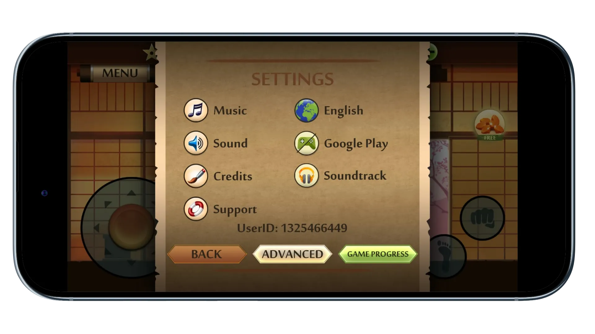 MOD Menu Access